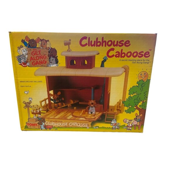 Vintage Tomy Clubhouse Caboose (1984) - Picture 1 of 4